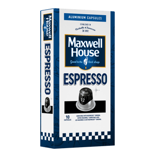 maxwell house alu capsules espresso 12